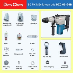 Bộ PK máy khoan DZC 03-26B