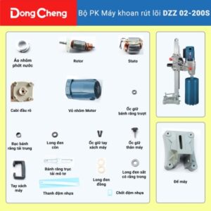 Bộ PK máy khoan rút lõi DZZ 02-200S
