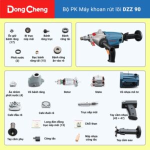 Bộ PK máy khoan rút lõi DZZ 90