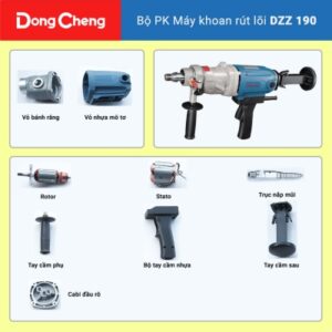 Bộ PK máy khoan rút lõi DZZ 190