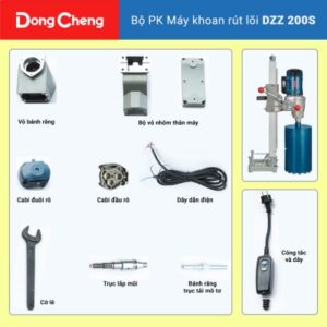 Bộ PK máy khoan rút lõi DZZ 200S