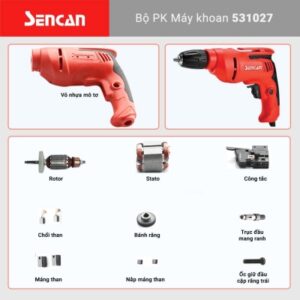 Bộ PK máy khoan 531027
