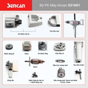 Bộ PK máy khoan 531601
