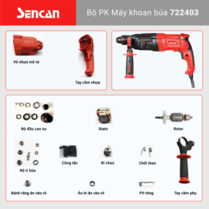 Bộ PK máy khoan búa 722403
