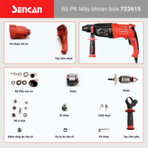 Bộ PK máy khoan búa 722615