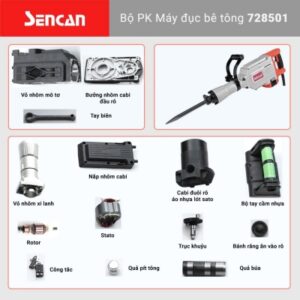 Bộ PK máy đục bê tông 728501