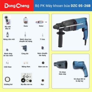 Bộ PK máy khoan DZC 05-26B